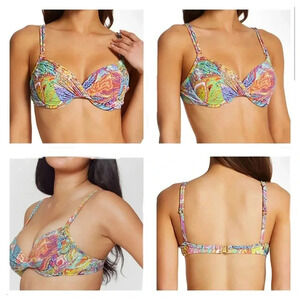 Bleu Rod Beattie Underwired Swimsuit Top Size 12